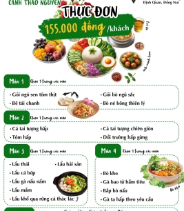 Thực Đơn Combo 4 - 155.000đ/khách