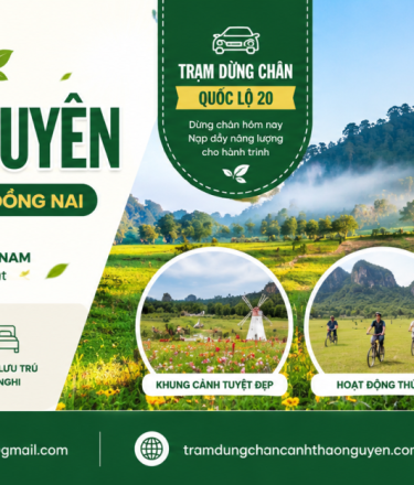 Trạm Dừng Chân Quốc Lộ 20 Cảnh Thảo Nguyên – Điểm Dừng Nghỉ Lý Tưởng Tại Đồng Nai