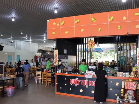 Mở rộng sảnh đón tiếp khách hàng